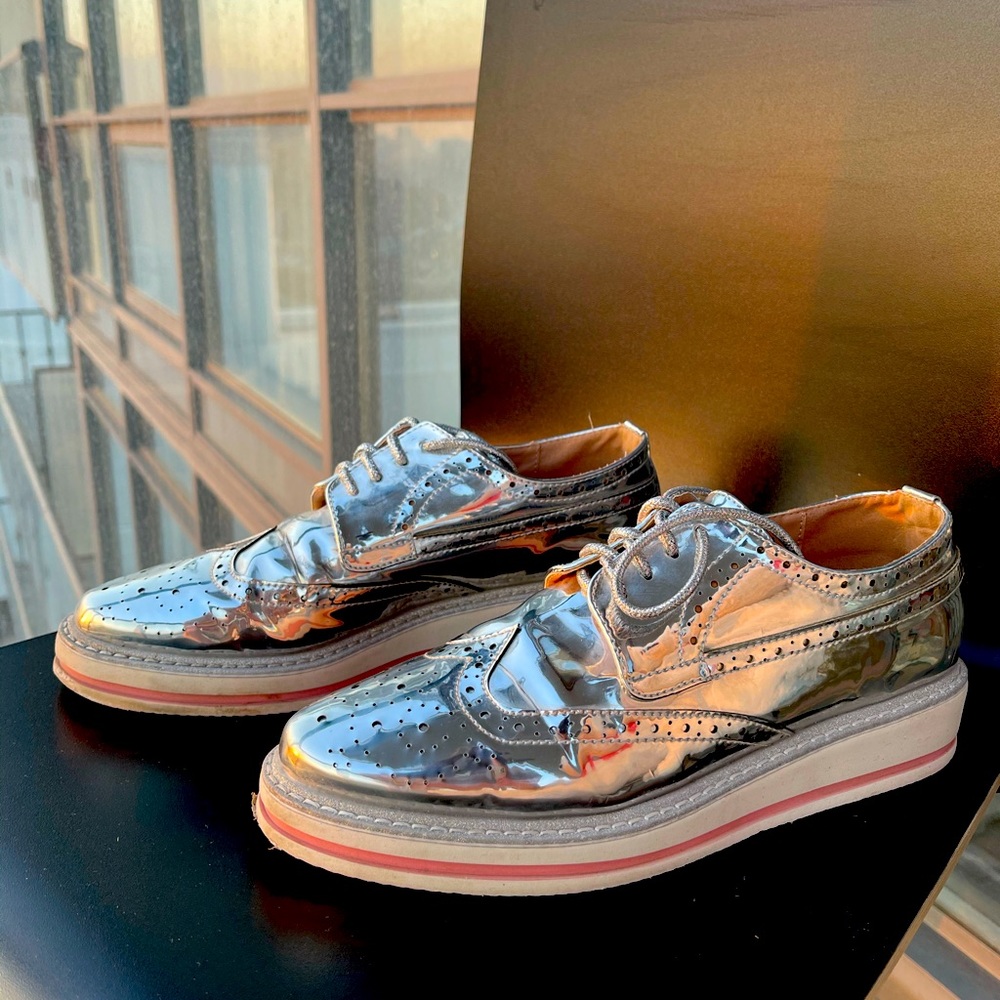 Silver Boots in Mint condition!